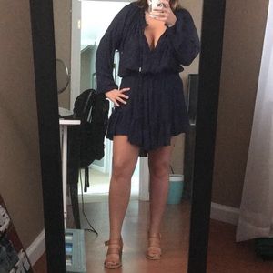 Navy blue dress